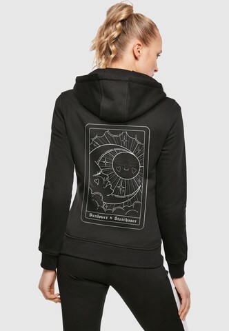 Mister Tee Sweatshirt 'Sunlover Starchaser' in Schwarz: Vorderseite