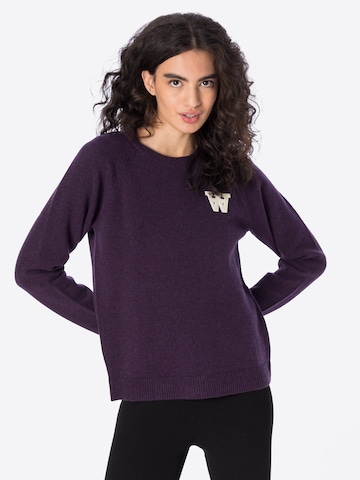 WOOD WOOD Sweater 'Asta' in Purple: front