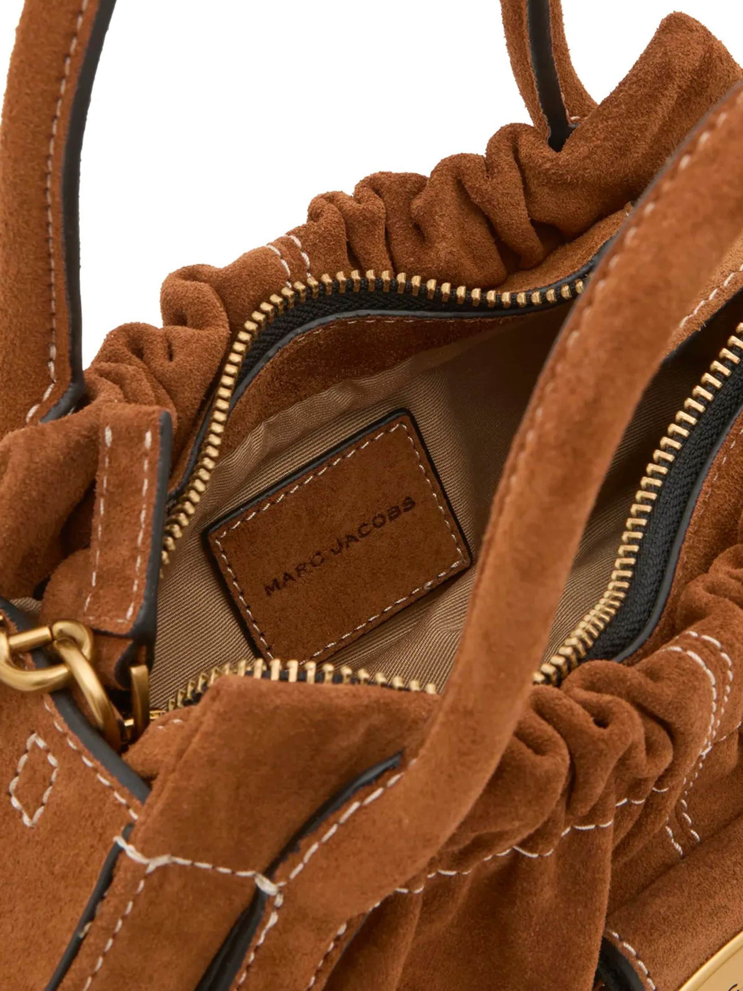 Marc Jacobs Schoudertas in Bruin