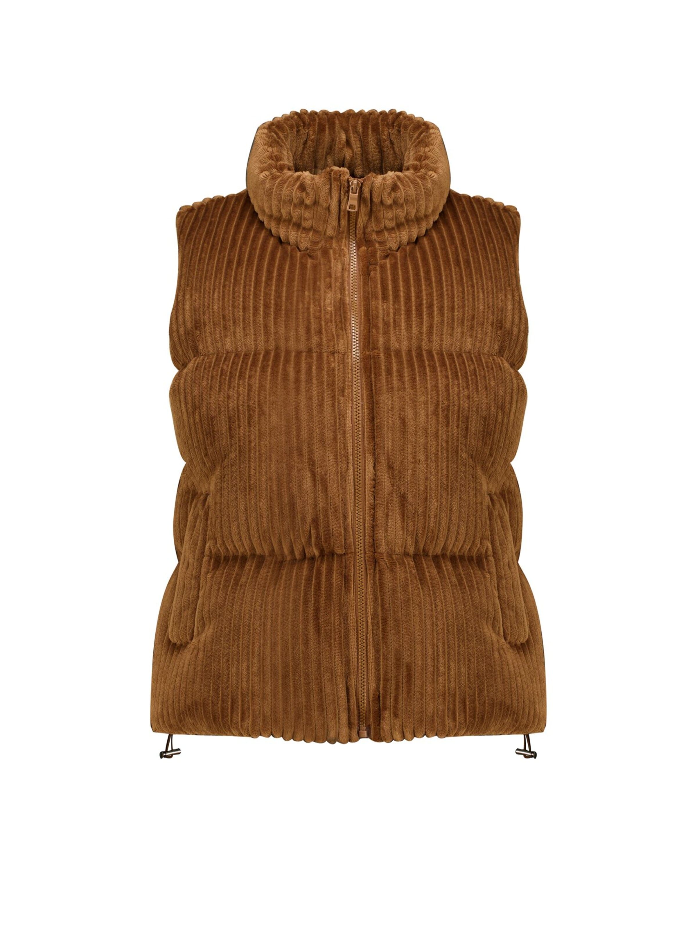 Deeluxe Wintermantel‌‌‌‌‌‌‌‌‌ in Braun: Vorderseite