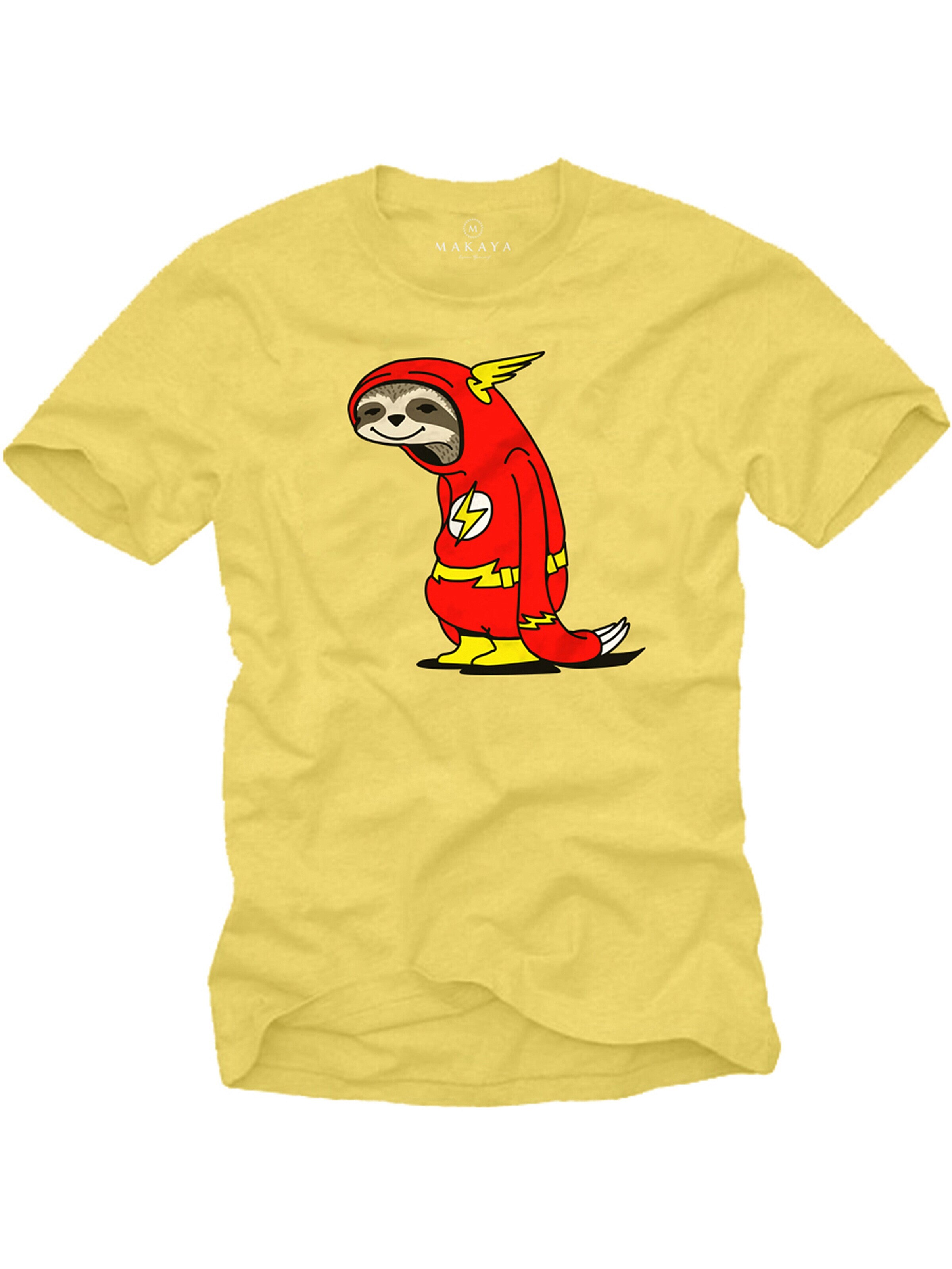 MAKAYA Shirt in Yellow: front