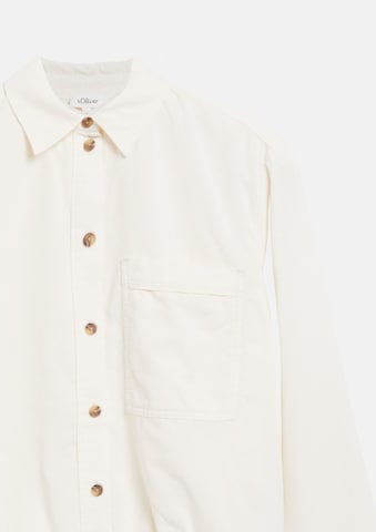 Chemisier s.Oliver en beige : devant