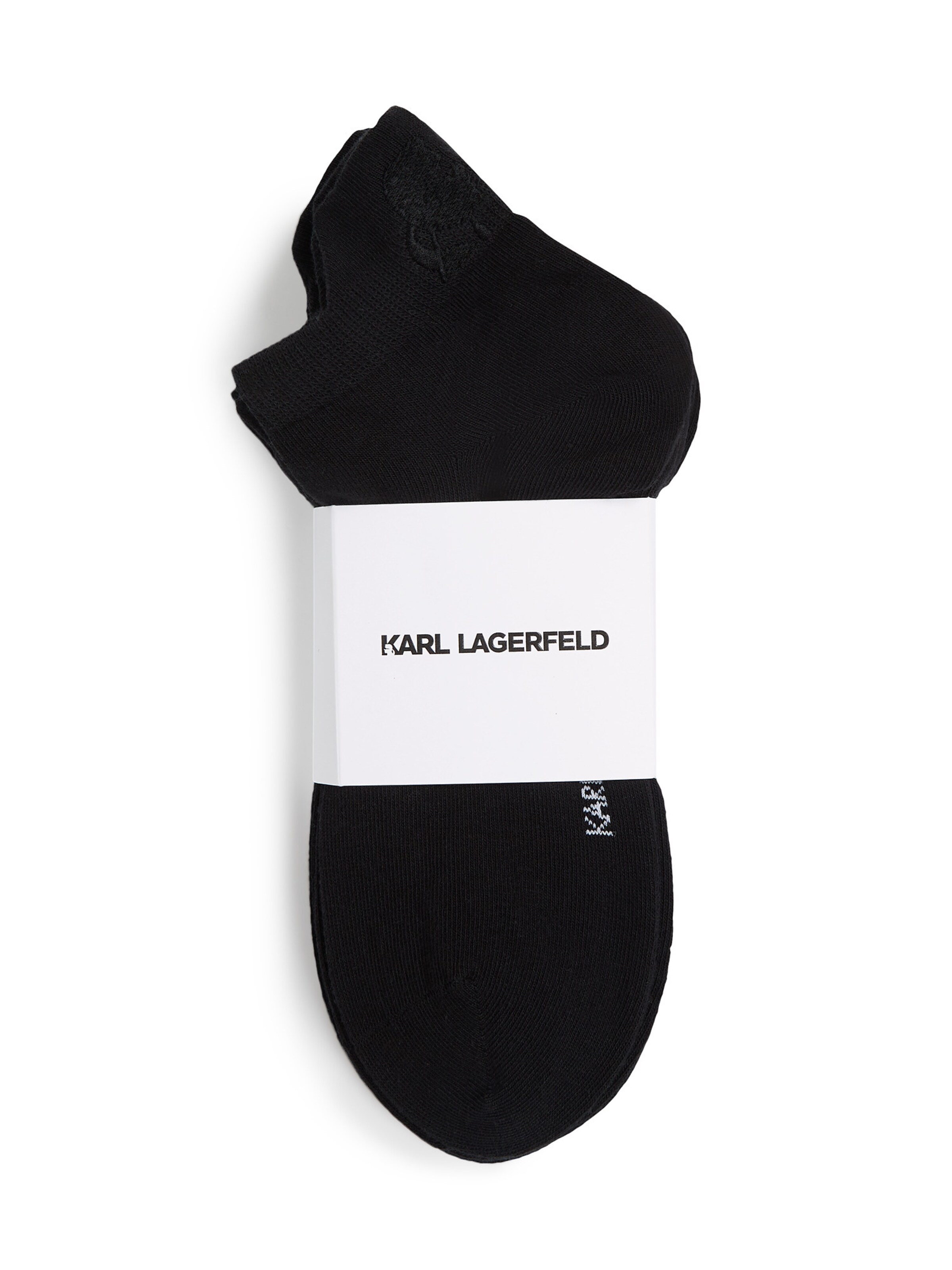 Șosete de la Karl Lagerfeld pe negru