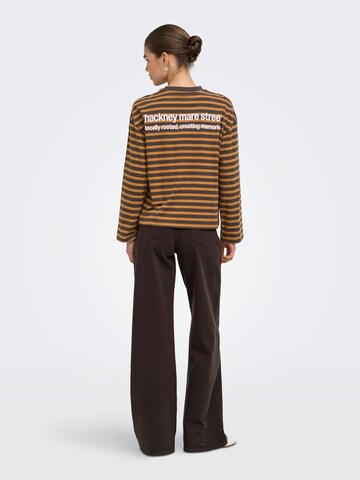 ONLY Shirt 'ONLFreja' in Braun