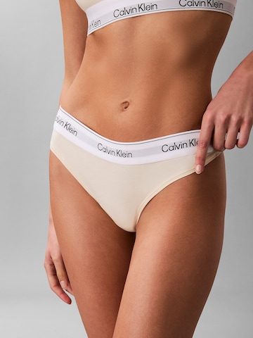 Calvin Klein Underwear String in Gelb