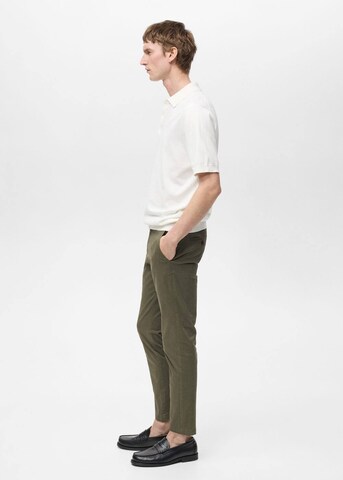 MANGO MAN Tapered Hose 'Prato' in Grün