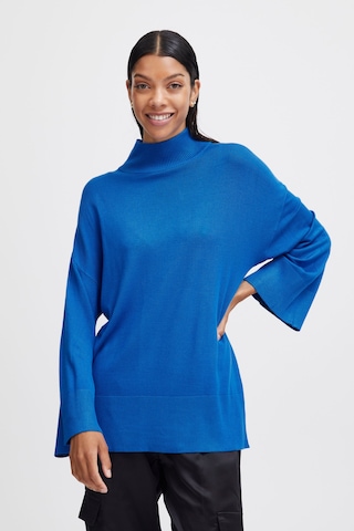 b.young Sweater 'Mmpimba' in Blue: front