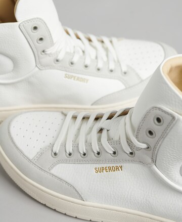 Superdry High-Top Sneakers in White