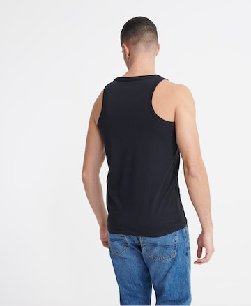 Superdry Regular Fit Tanktop in Schwarz