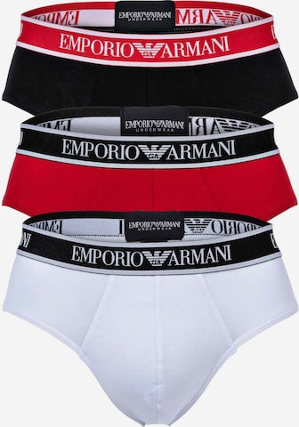 Emporio Armani Slip in Blauw: voorkant