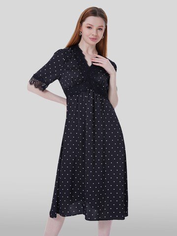 LapaPlus Summer Dress in Black: front