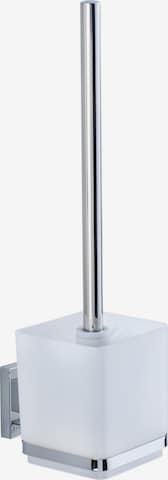 Wenko WC-Garnitur in Silber: Vorderseite