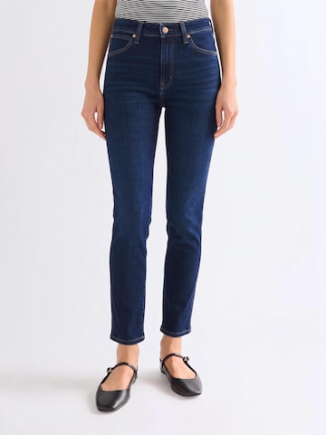 WRANGLER Skinny Kavbojke 'SIENNA WEATHERED RINSE' | modra barva