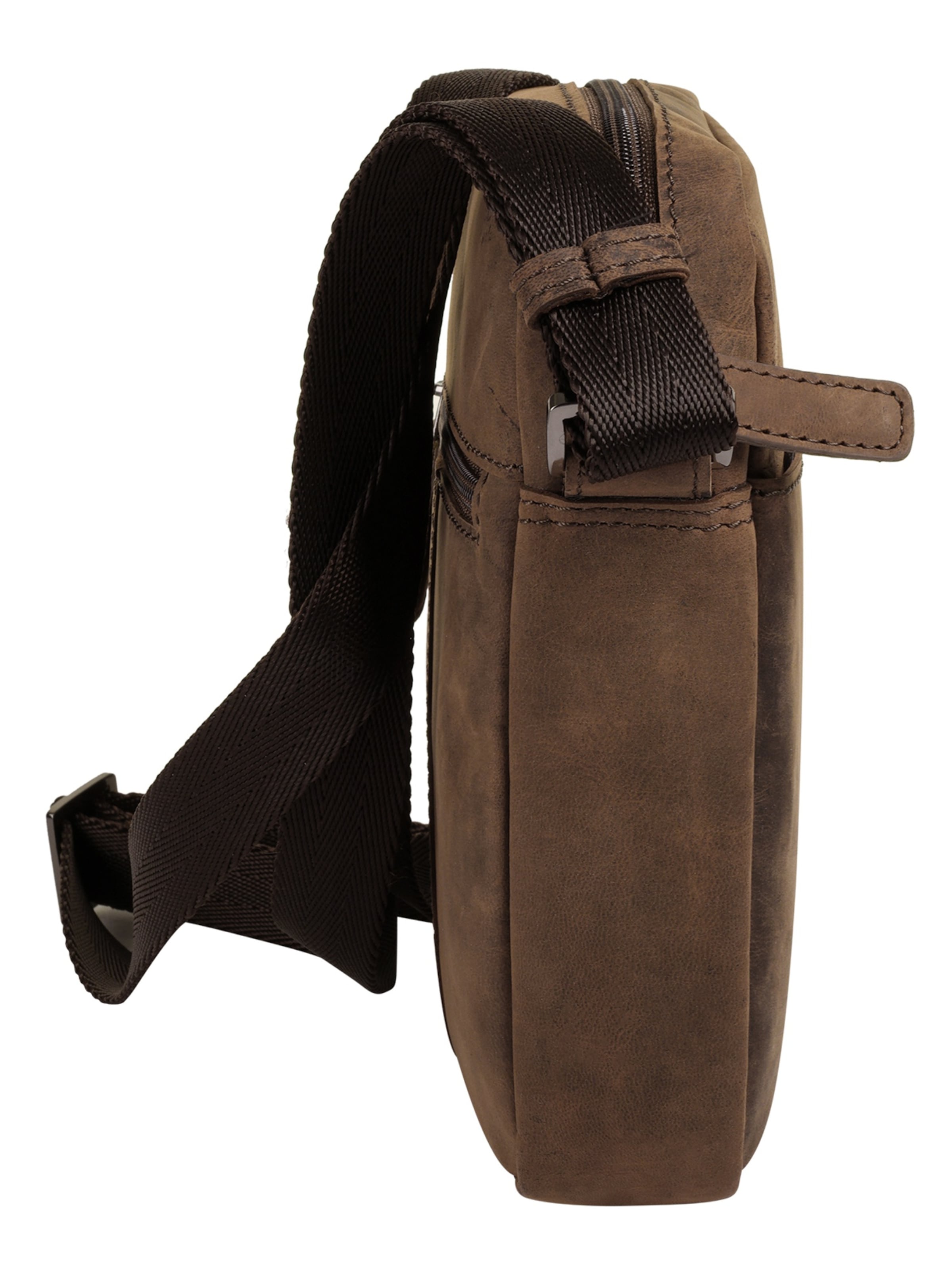 bugatti Crossbody Bag 'LUCA' in Brown