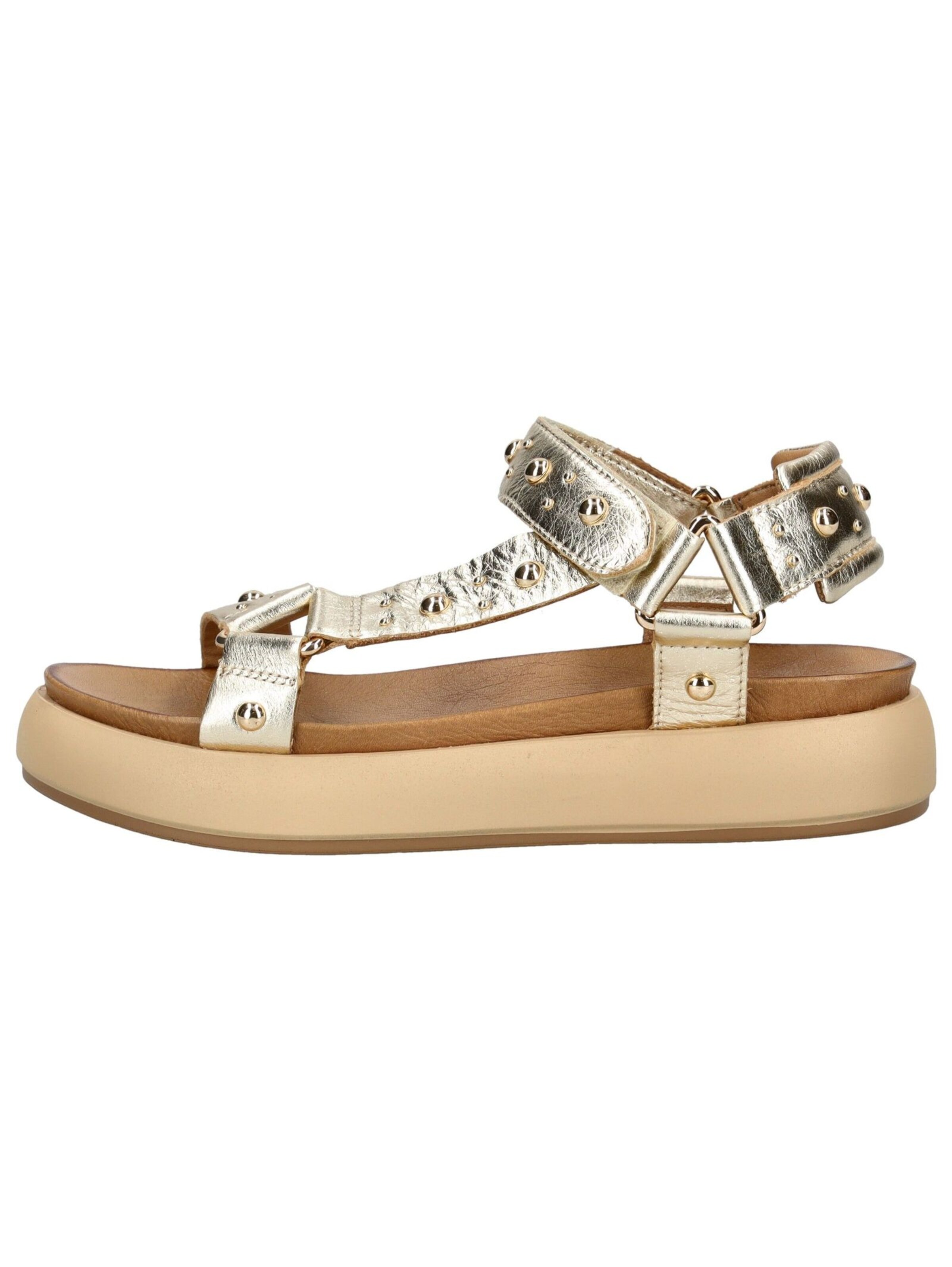 INUOVO Sandale in Gold