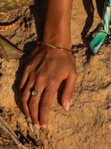 Chic by Lirette Ring 'Ring Stone Round' in Gold