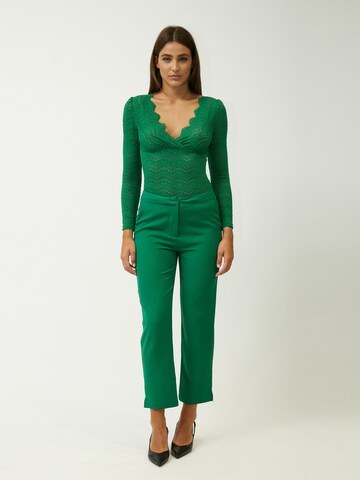 Influencer Blouse in Green