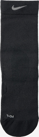NIKESportske čarape 'FAST' - crna boja: prednji dio