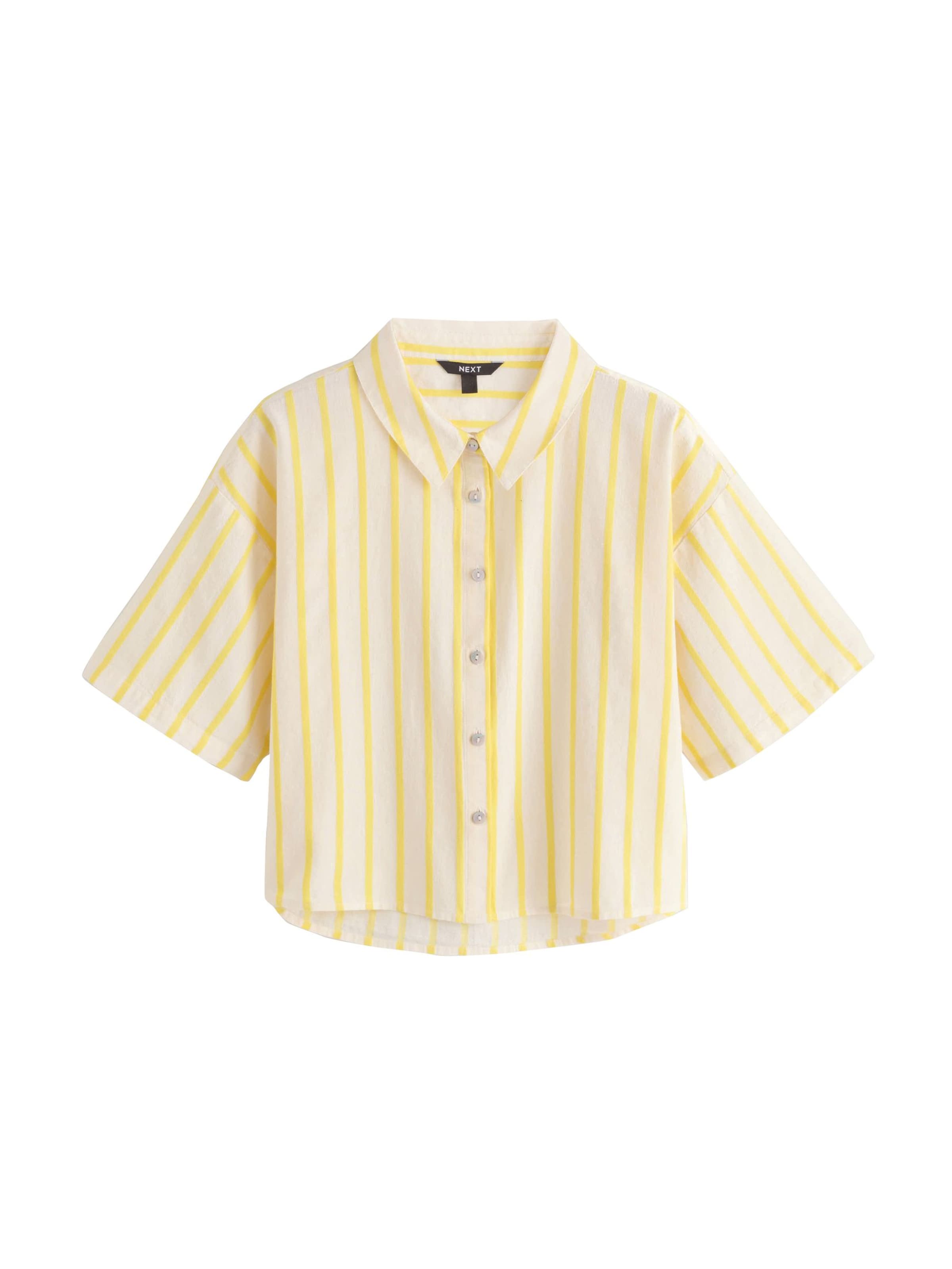 Next Bluse i beige: forside