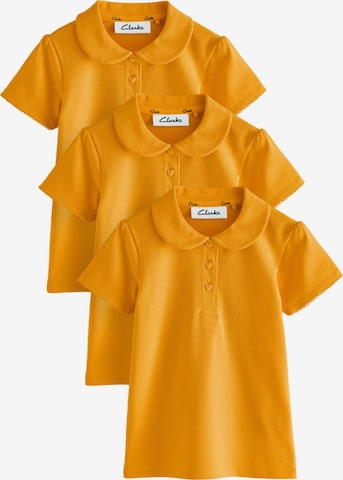 CLARKS Poloshirt in Gelb: Vorderseite