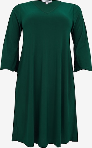 YOEK Dress in Green: front