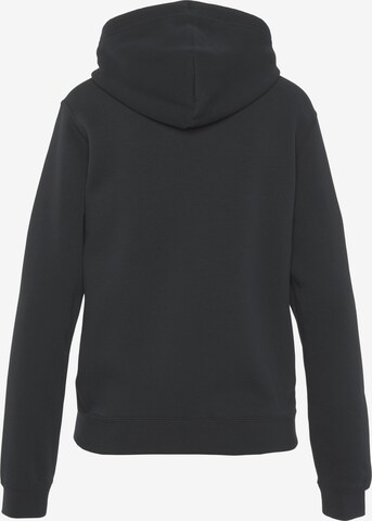 CONVERSE Zip-Up Hoodie in Black