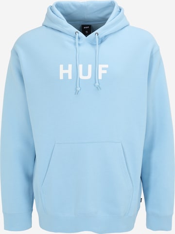 HUF Sweatshirt in Blue: front