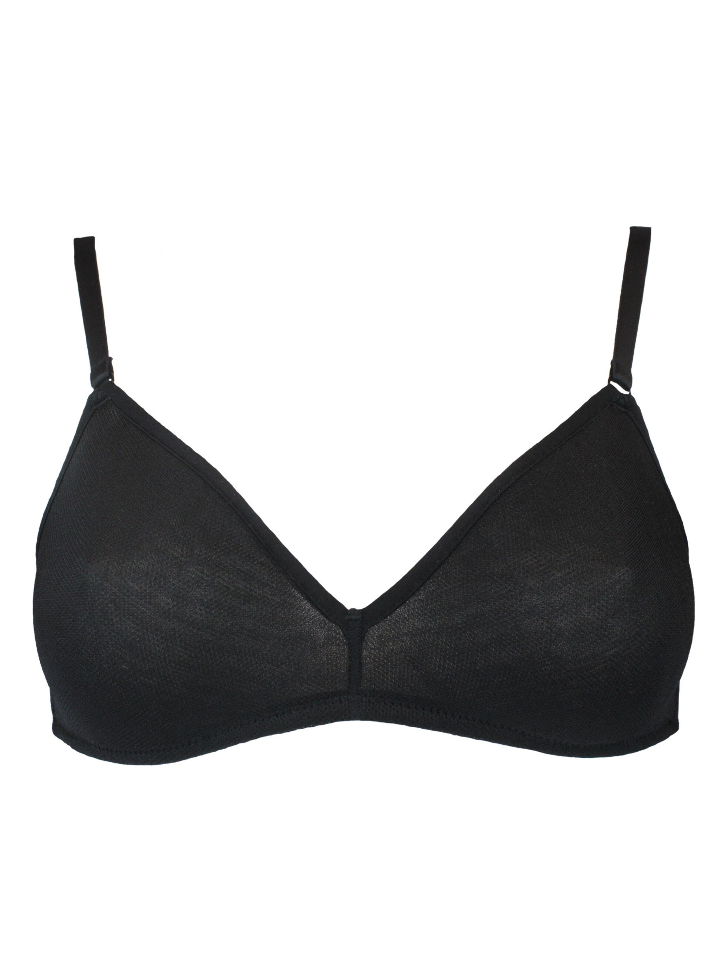 SugarShape T-shirt Bra 'Airyn' in Black: front