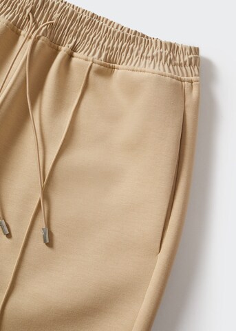 MANGO Tapered Hose 'Rush' in Braun