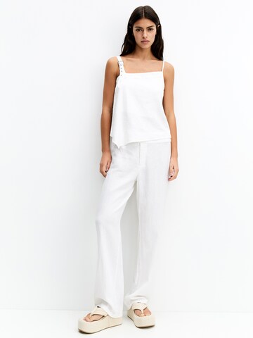 Haut Pull&Bear en blanc