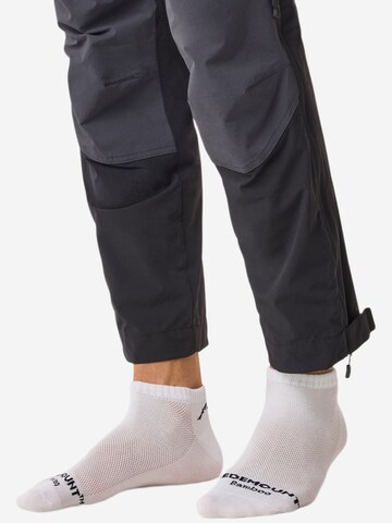 SWEDEMOUNT - Calcetines invisibles 'Bamboo' en blanco