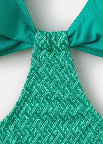 MANGO TEEN Swimsuit 'Elva' in Green