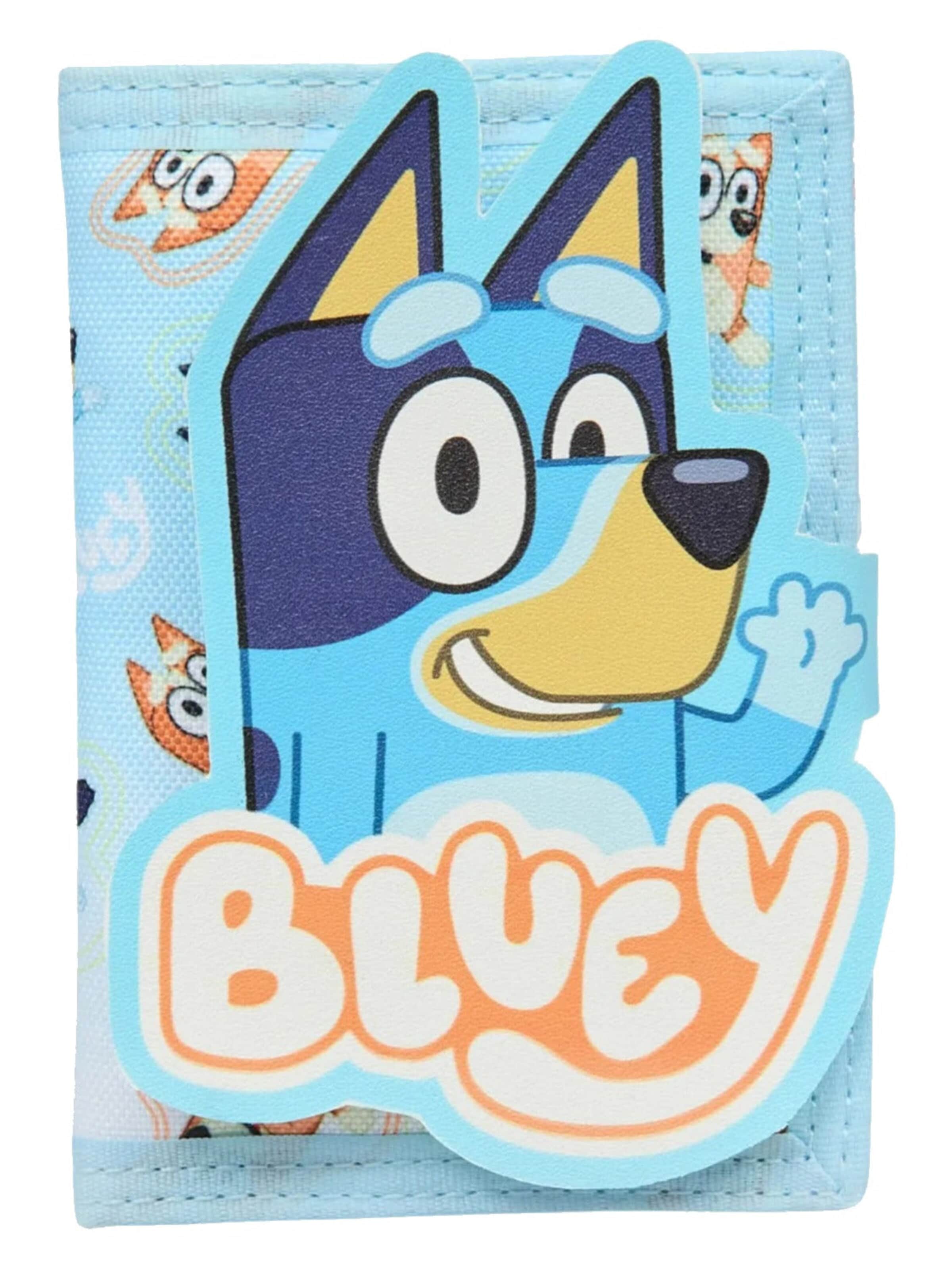 Bluey Portemonnee in Blauw: voorkant