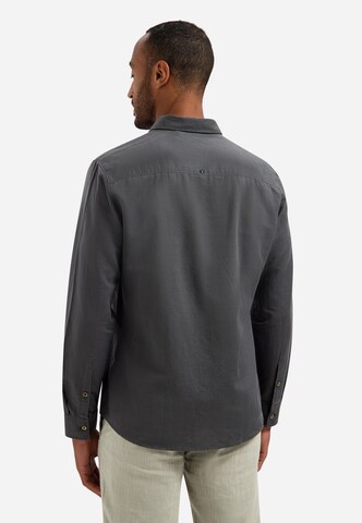 No Excess Regular fit Button Up Shirt in Grey
