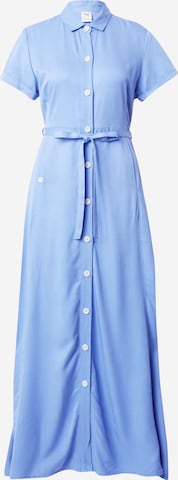 Iriedaily Shirt Dress 'Civic' in Blue: front