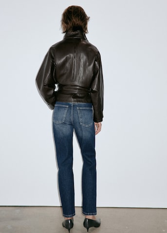 Regular Jeans 'NEWMOM' de la MANGO pe albastru