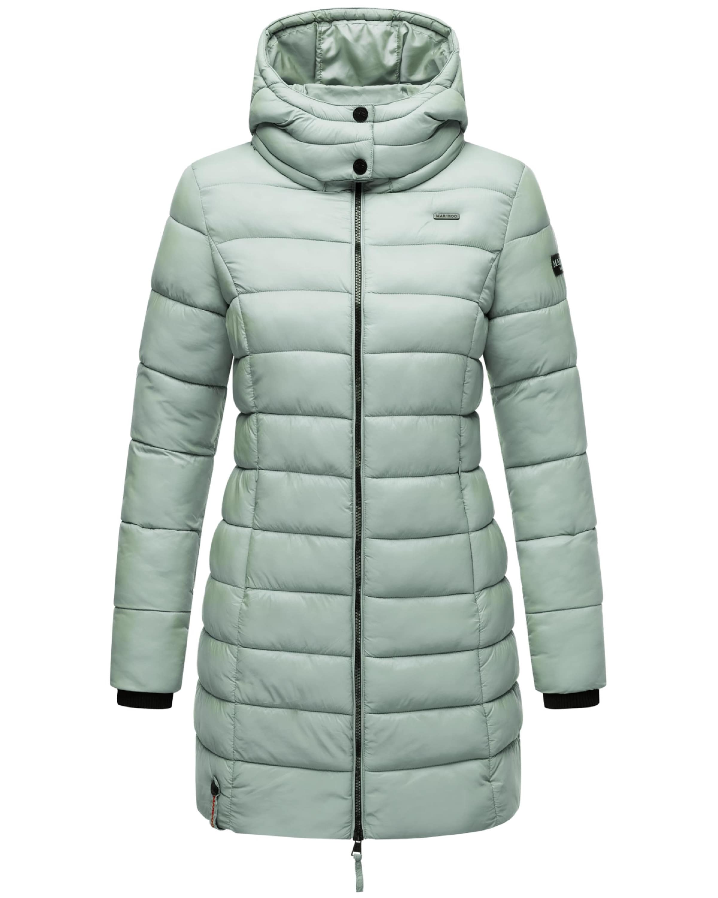 žalia MARIKOO Žieminis paltas 'Abendsternchen': priekis