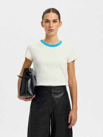 SELECTED - Camiseta en blanco: frente