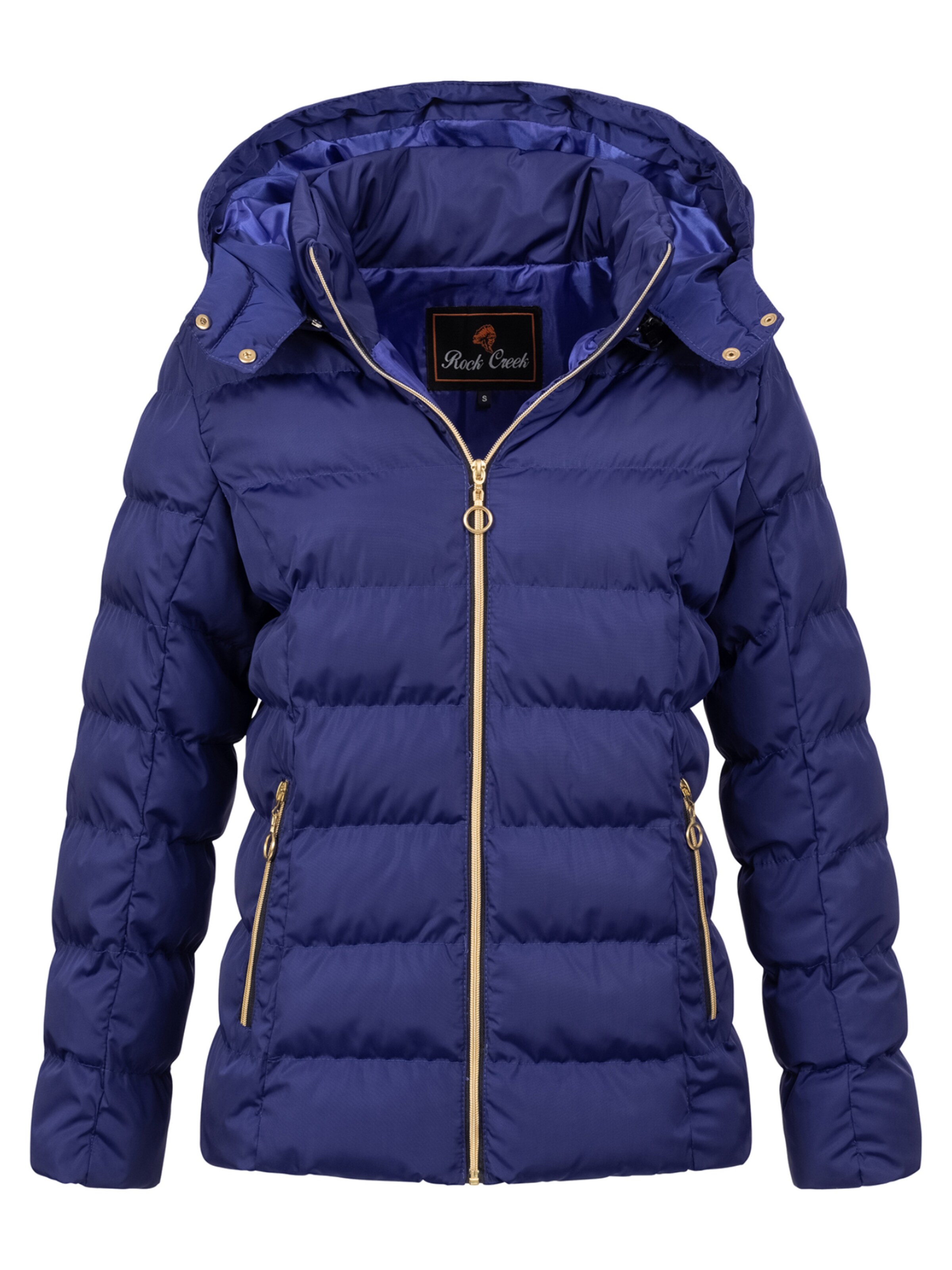 Rock Creek Winter Jacket in Blue: front