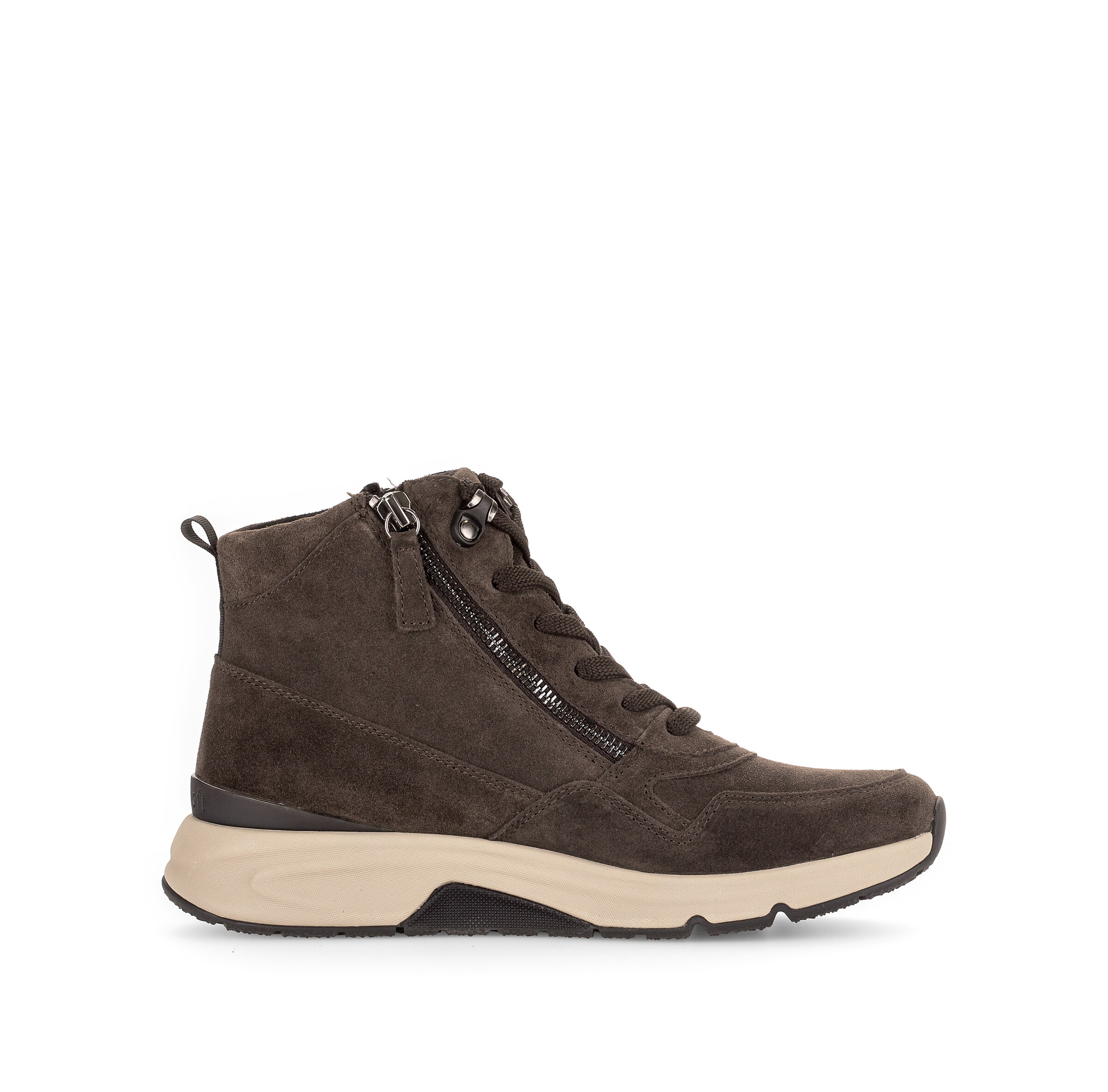 GABOR Lace-Up Ankle Boots in Brown