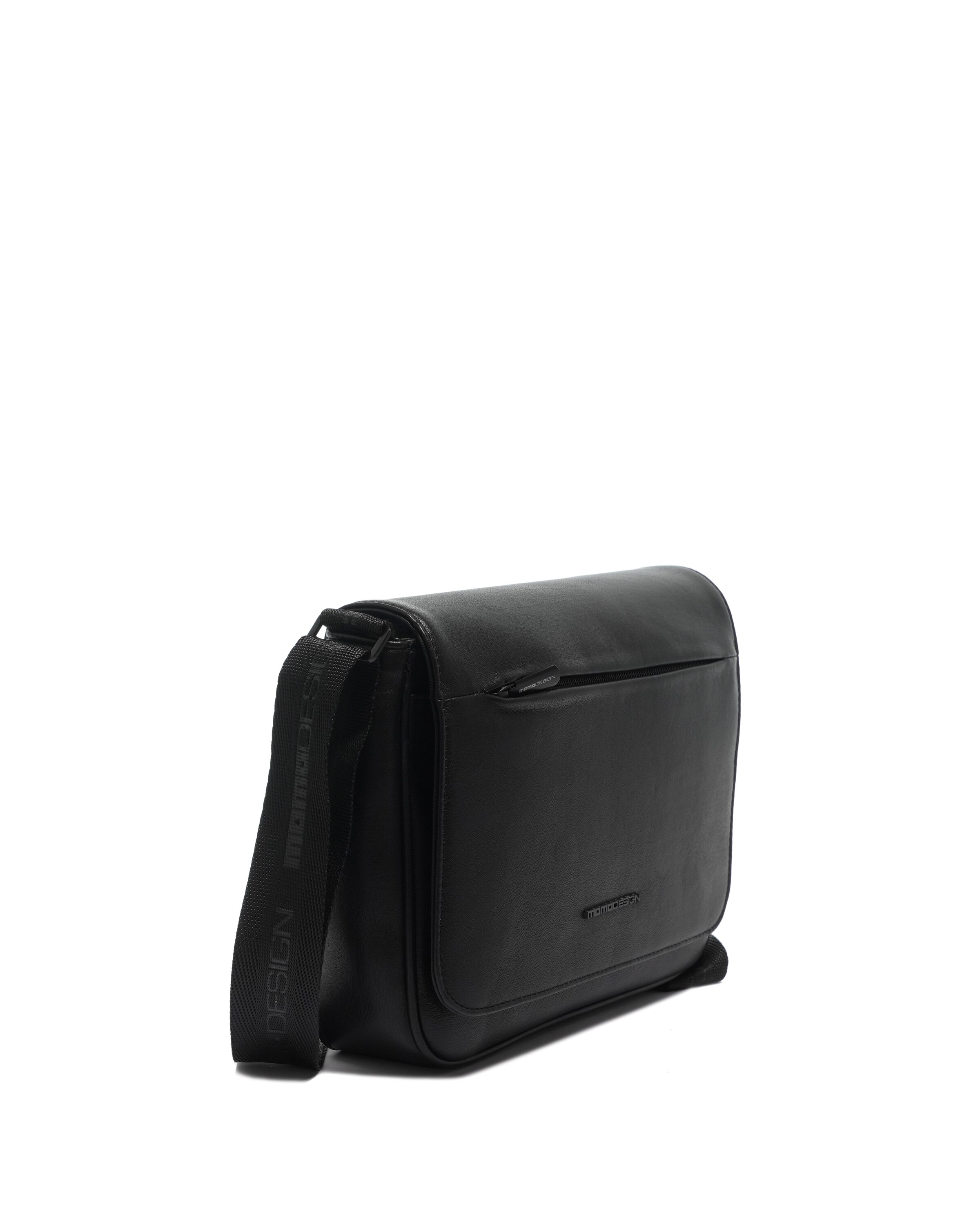 Borsa a tracolla di Momo Design in nero: frontale