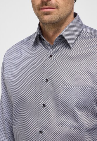 ETERNA Slim fit Zakelijk overhemd in Grijs