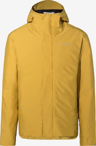 VAUDE Outdoor jacket in Yellow: front
