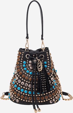 La Carrie Schultertaschen in Schwarz: Vorderseite
