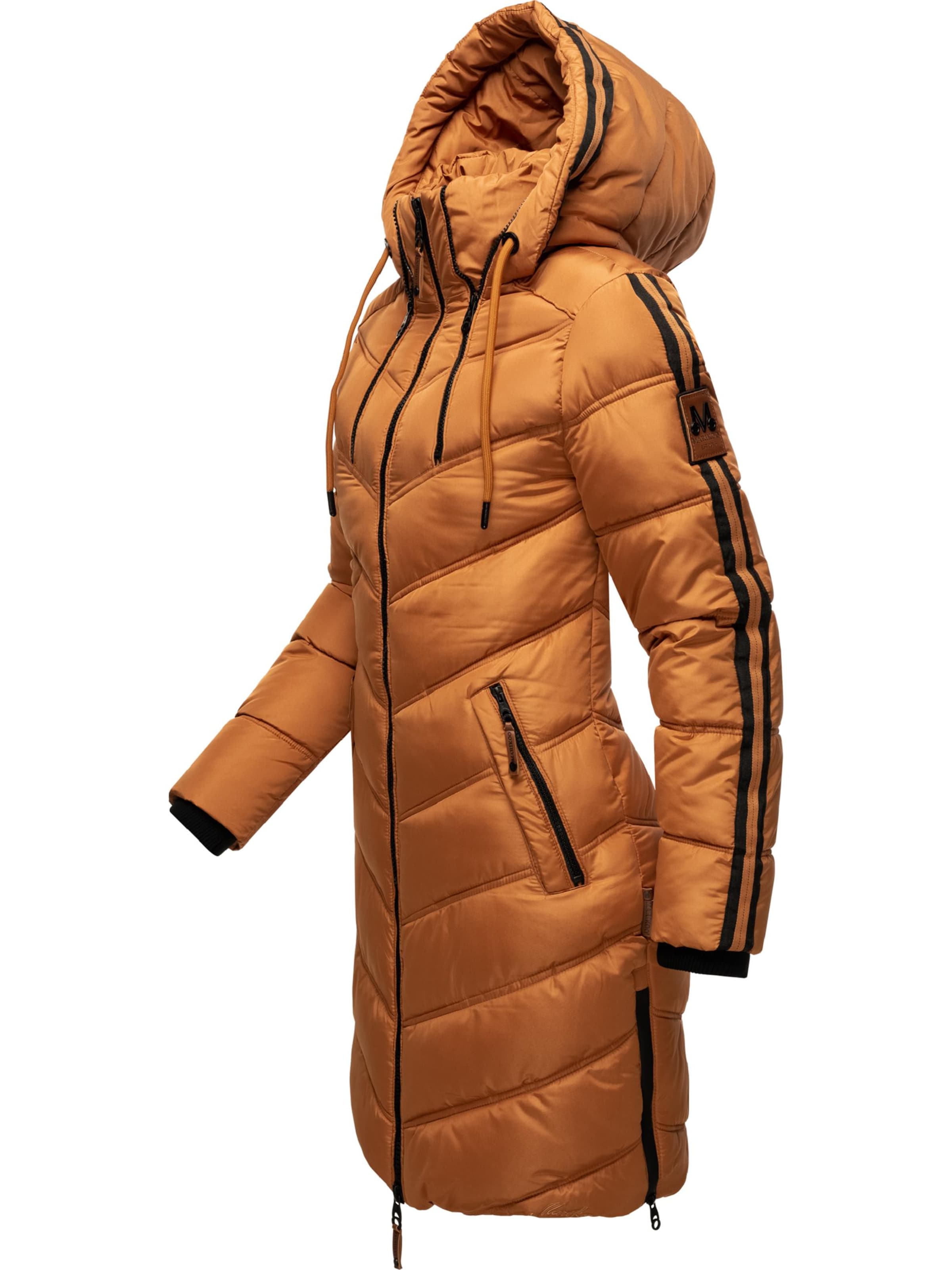 MARIKOO Зимнее пальто 'Armasa' в Коричневый