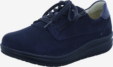 Hartjes Schnürschuh 'Diabetik' in Blau: Vorderseite