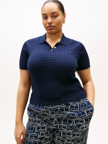 Tommy Hilfiger Curve Neulepaita värissä sininen: etupuoli