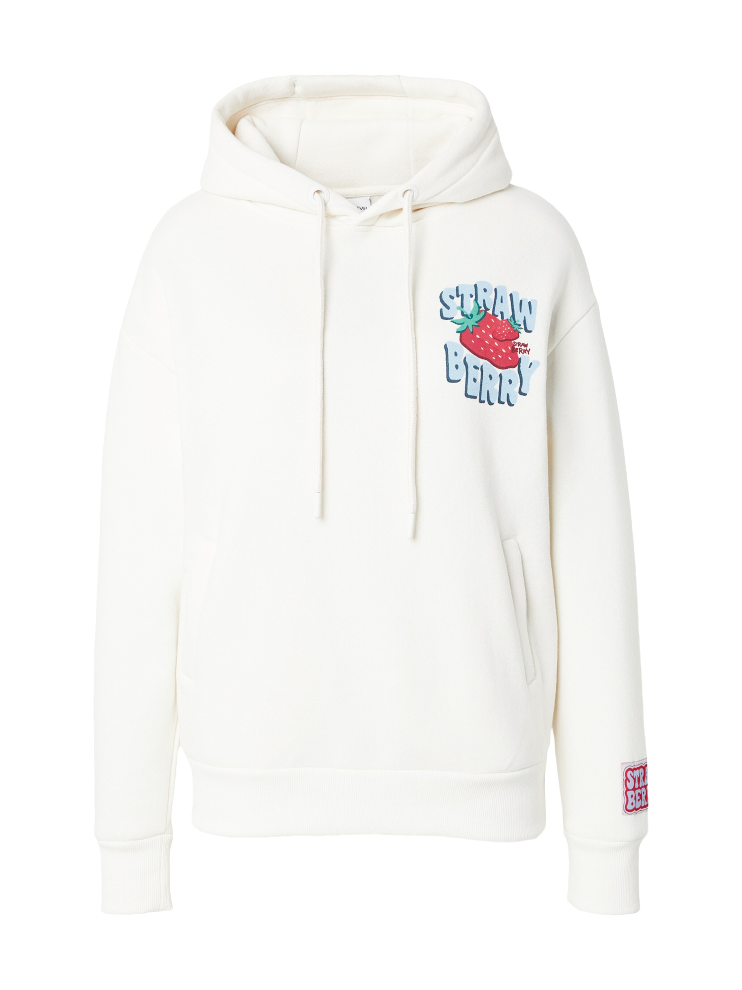 Sublevel Sweatshirt in XS in Light blue / Green / Light red / White, Item view