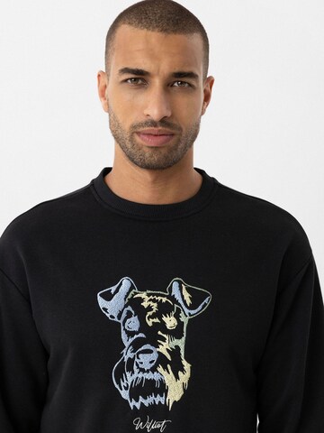 Williot Sweatshirt 'HUGO' in Black