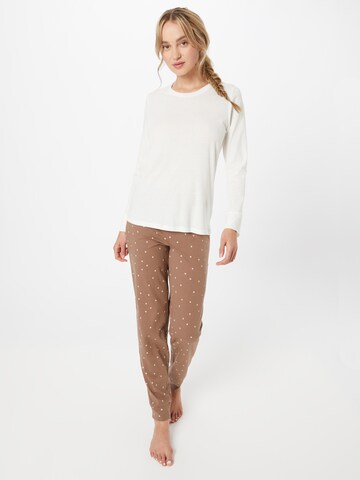 SCHIESSER Pajama in Brown